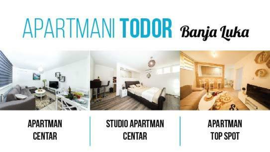Apartman Top Spot 巴尼西卢卡 外观 照片